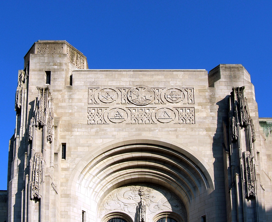 Masonic Temple and Scottish Rite Cathedral by John Cahill