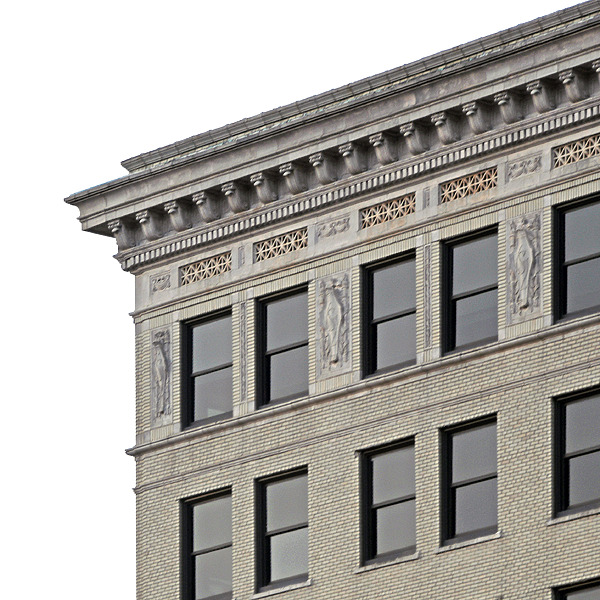 Volunteer Life Building by John W. Cahill