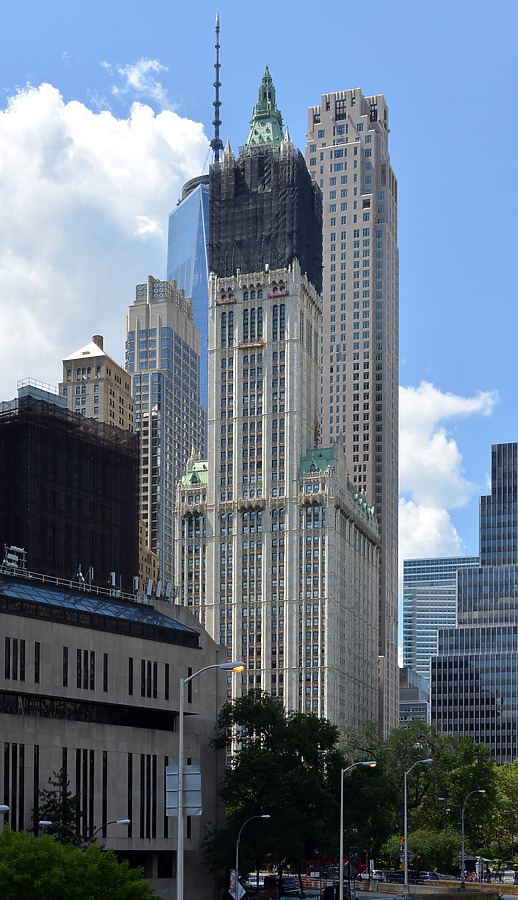 Woolworth Building by John W. Cahill
