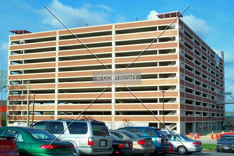 Saint Louis Metrolink Parking Garage