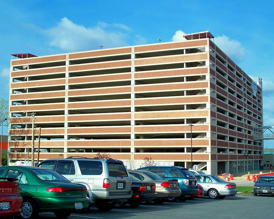 Saint Louis Metrolink Parking Garage by Ryan Hildebrand