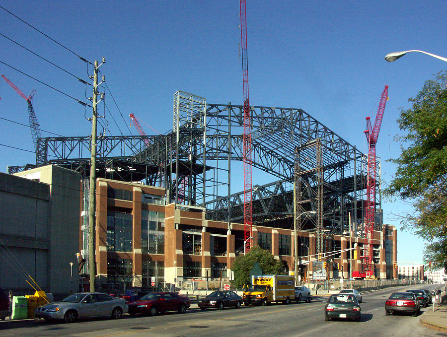 Lucas Oil Stadium by Marshall Gerometta