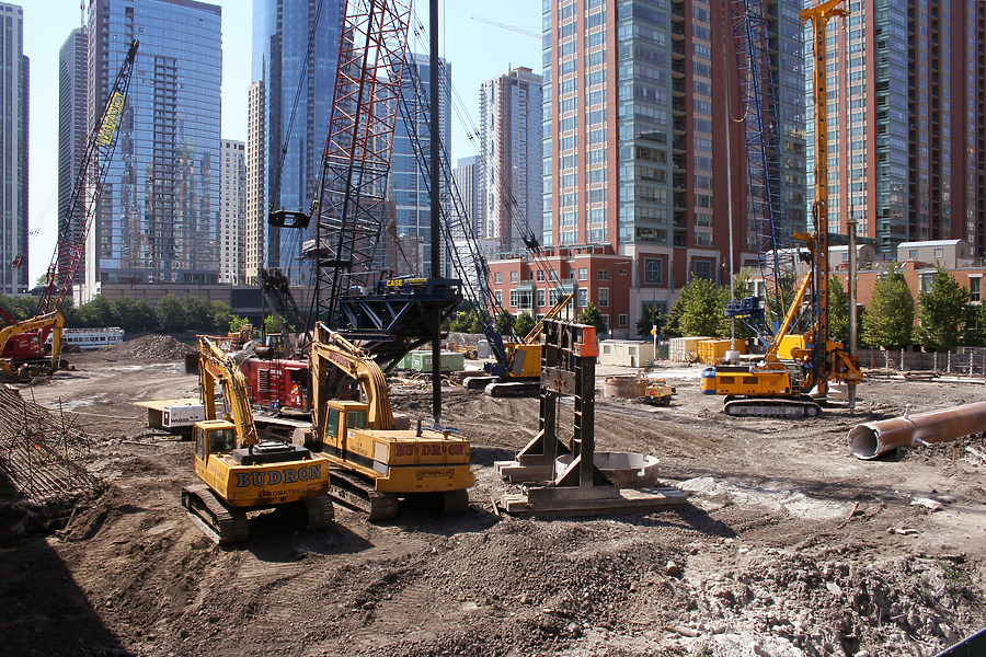 Chicago Spire by Daniel Kieckhefer