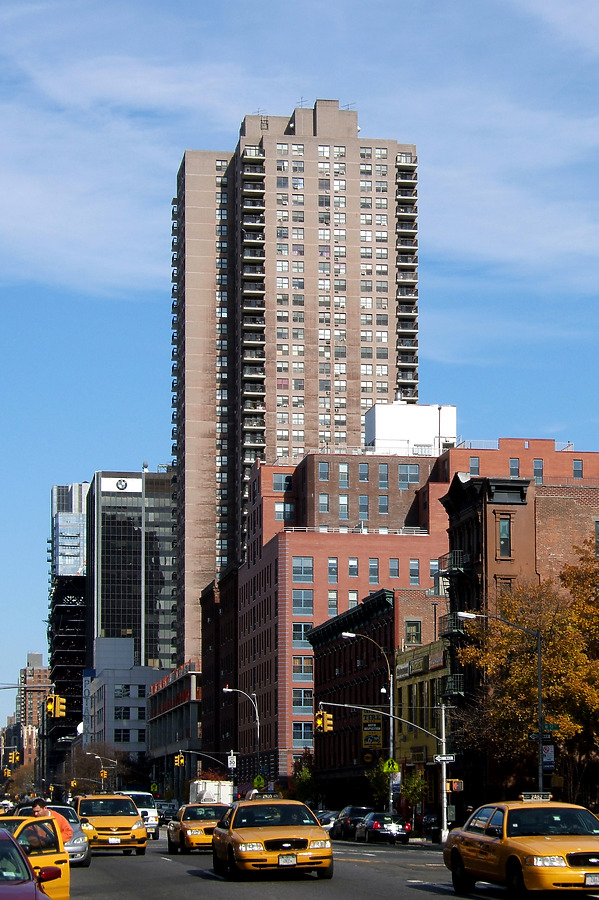 Clinton Towers Apartments by John Cahill
