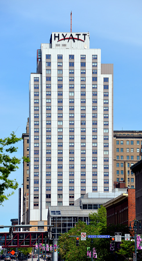 Hyatt Regency Hotel by John Cahill