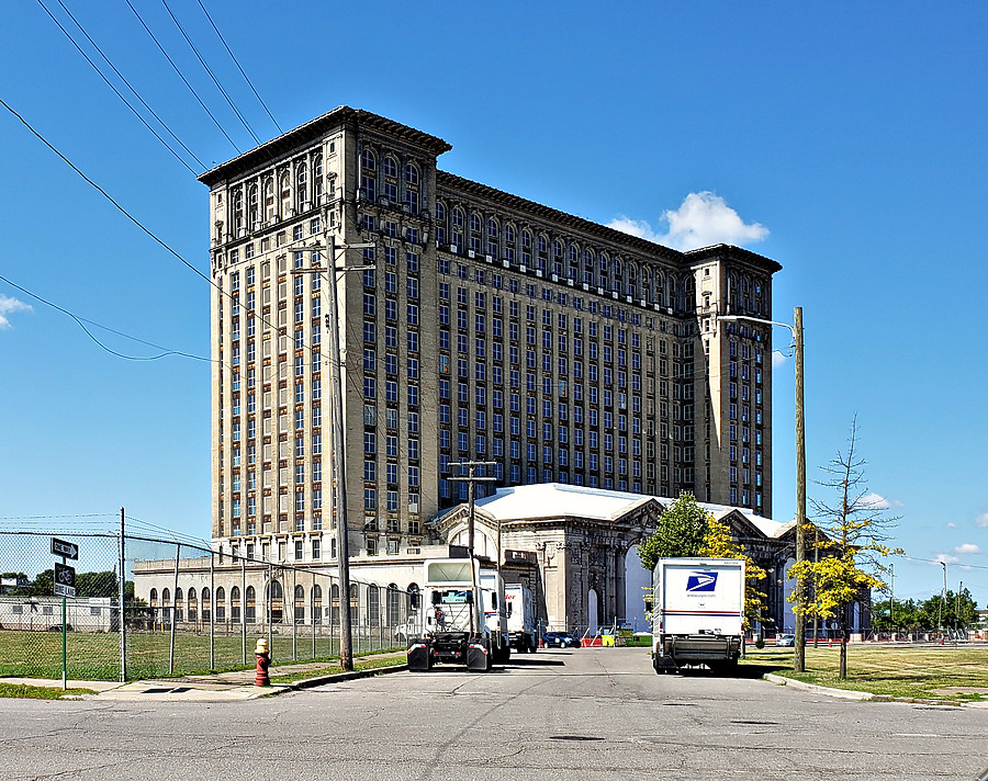 Michigan Central Station by Ryan Hildebrand