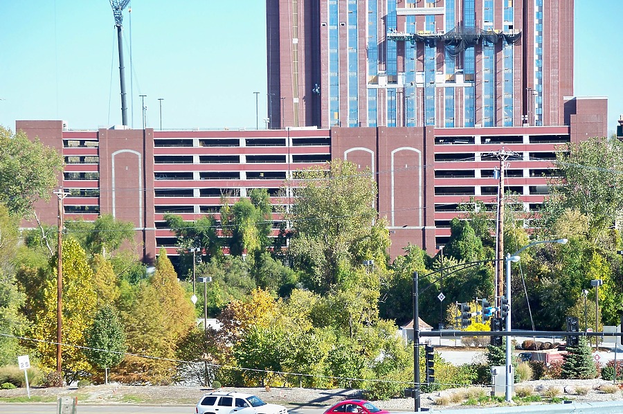 Ameristar St. Charles Hotel Parking Garage by Ryan Hildebrand