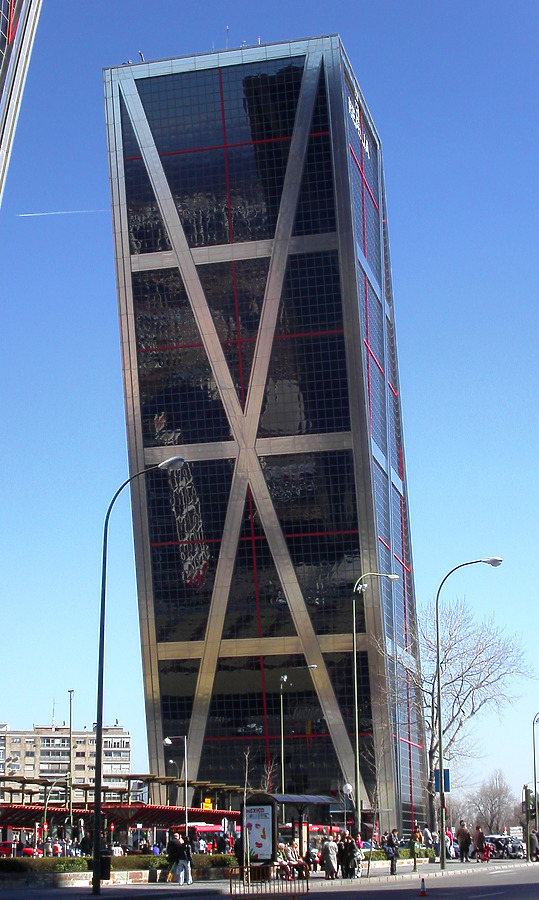 Puerta de Europa II by Cesar Serrano