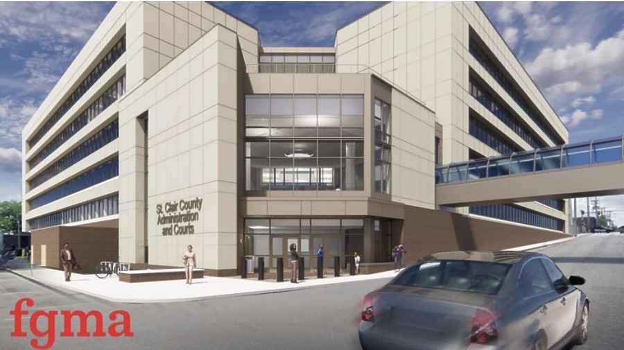 St. Clair County Building by FGMA