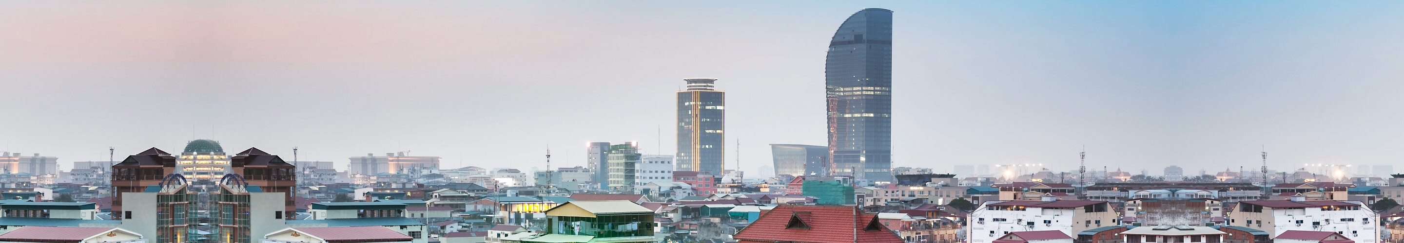 Panorama of Phnom Penh