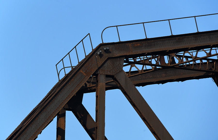 Big Four Bridge by John W. Cahill