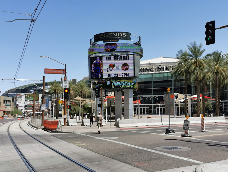 Talking Stick Resort Arena Billboard