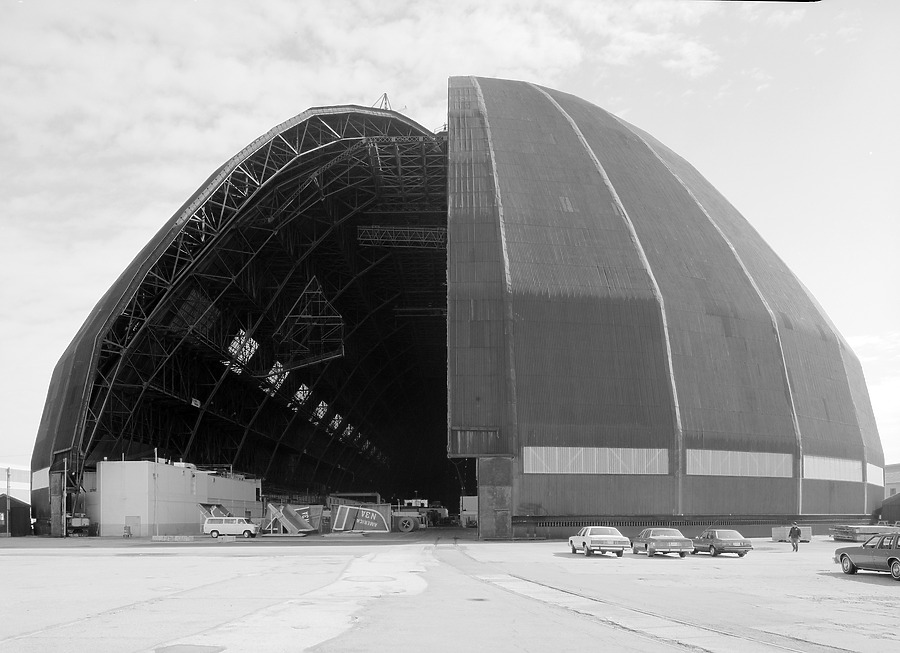 Goodyear Airdock by Historic American Buildings Survey, Jet Lowe