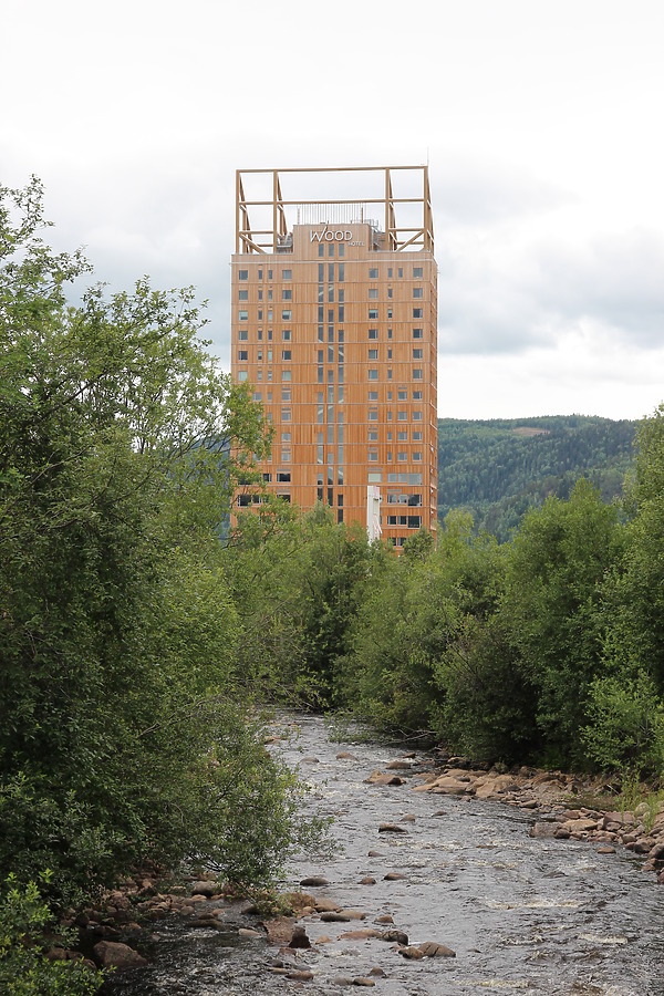 Mjøstårnet by Kjetil Balog