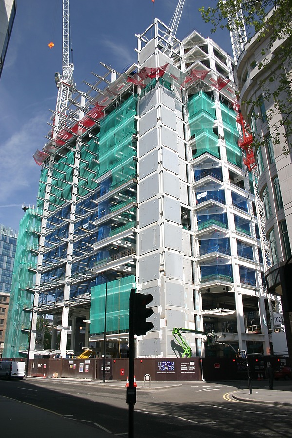 Heron Tower by Tristram Compton