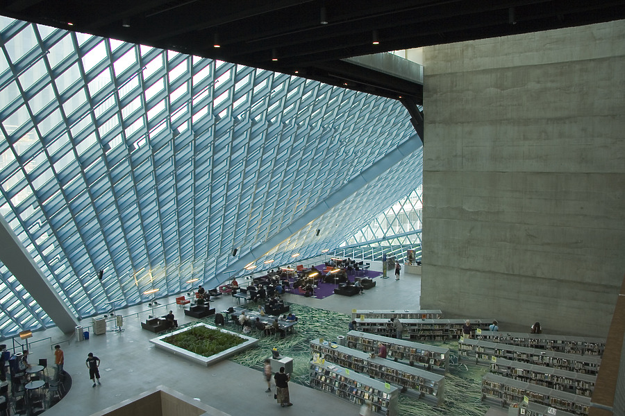 Seattle Central Library by Pavel Toczynski