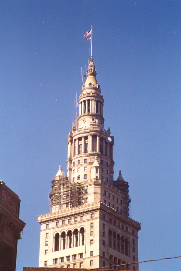 Terminal Tower by Marshall Gerometta