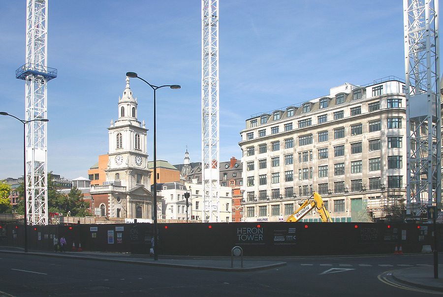Heron Tower by Tristram Compton