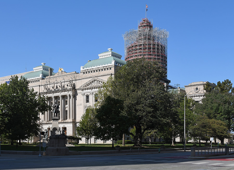 Indiana State House by John W. Cahill