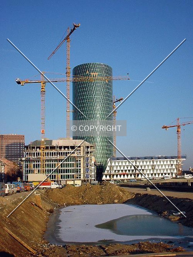 Westhafen Tower by Nephilim