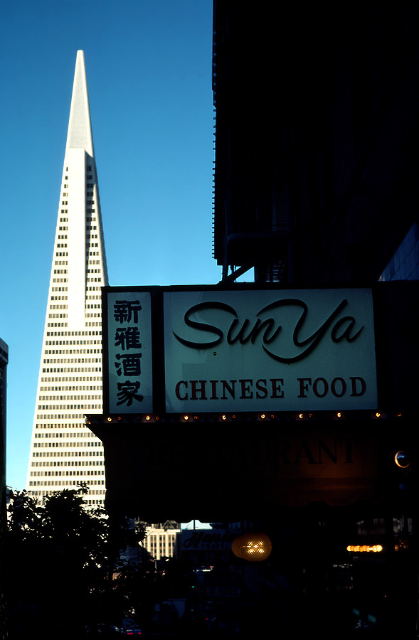 Transamerica Pyramid by John Cahill