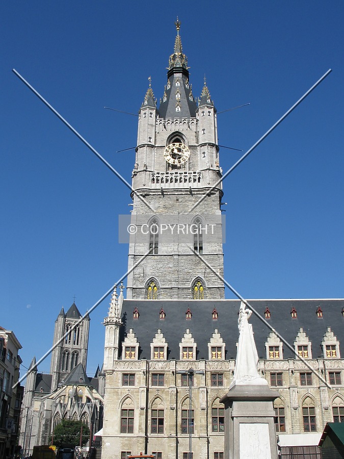 Belfort van Gent by Emmanuel D.