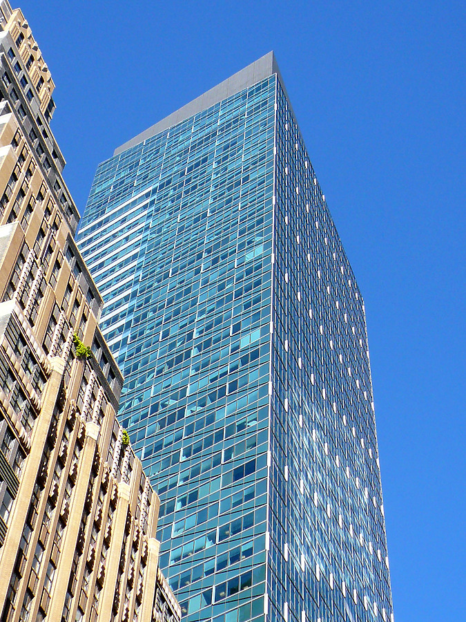 Times Square Tower by Nate Lindsey