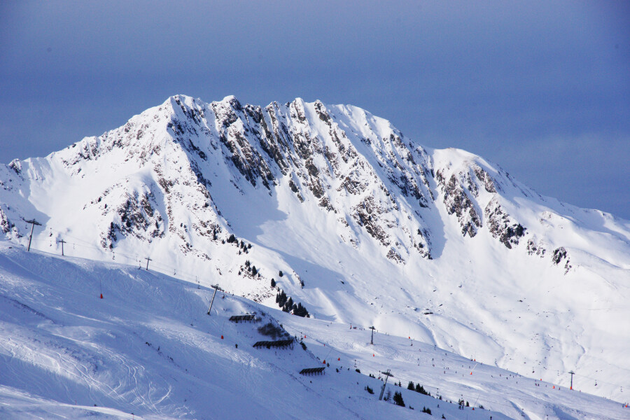 Snowy mountains