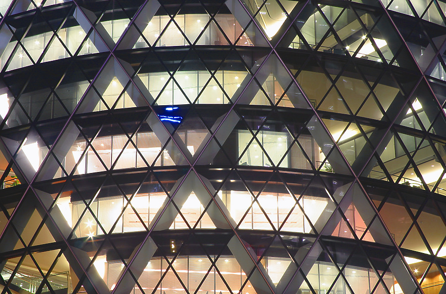 30 St Mary Axe by Tristram Compton