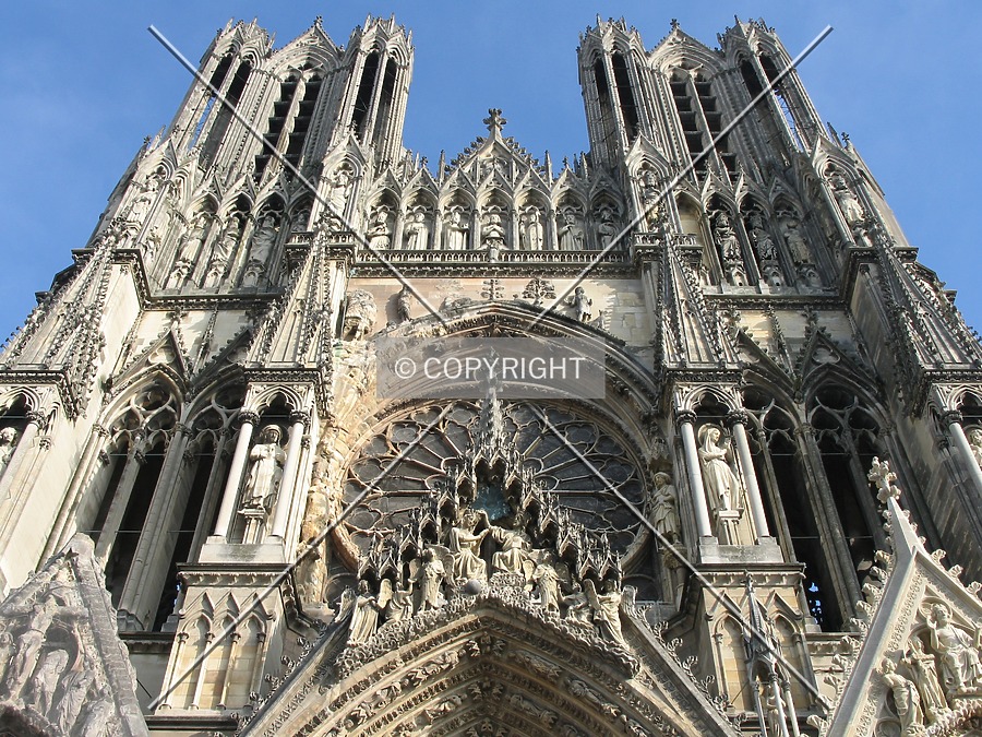 Cathédrale Notre-Dame de Reims by Emmanuel D.