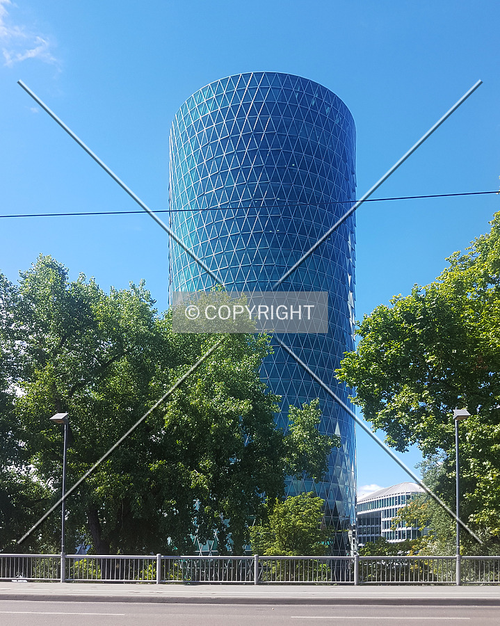 Westhafen Tower by Nephilim