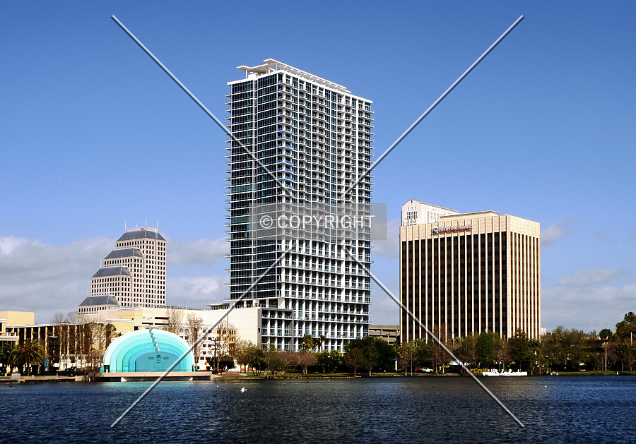 The Vue at Lake Eola by Jorge Molina