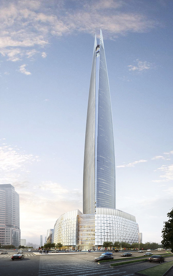 Lotte World Tower by Kohn Pedersen Fox Associates PC