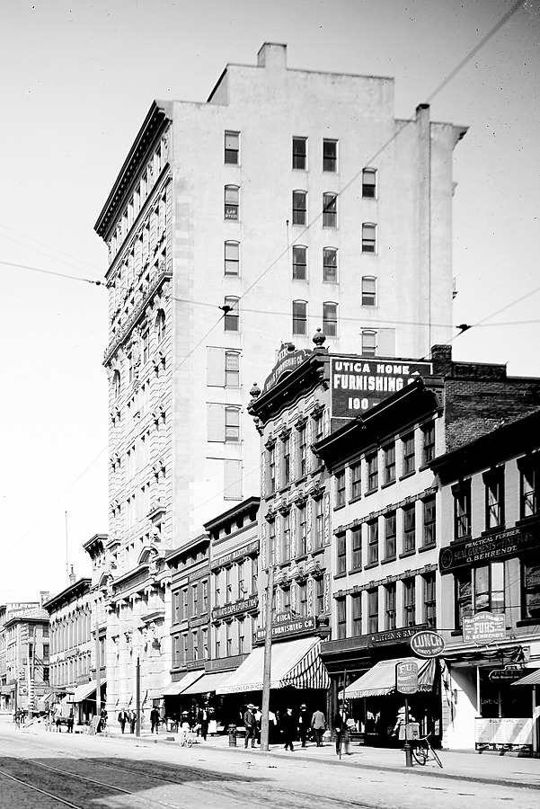 Genesee Towers by Library of Congress, Prints and Photographs Division, Detroit Publishing Company