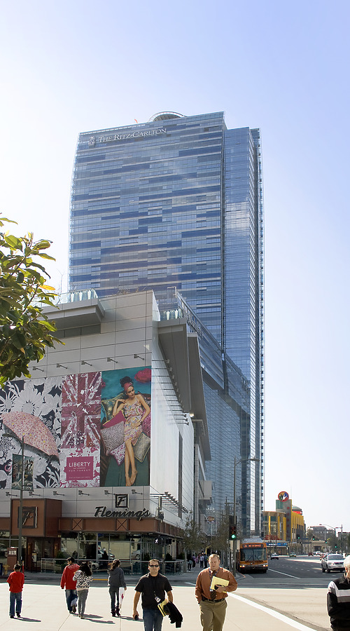 L.A. Live Hotel & Condominiums by Jim Schwartz