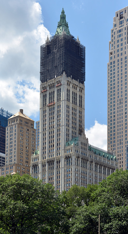 Woolworth Building by John W. Cahill