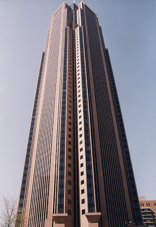 Bank of America Plaza by Tom Finnegan