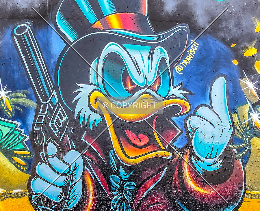 Saint Louis City Flood Wall (South Wall) by Ryan Hildebrand