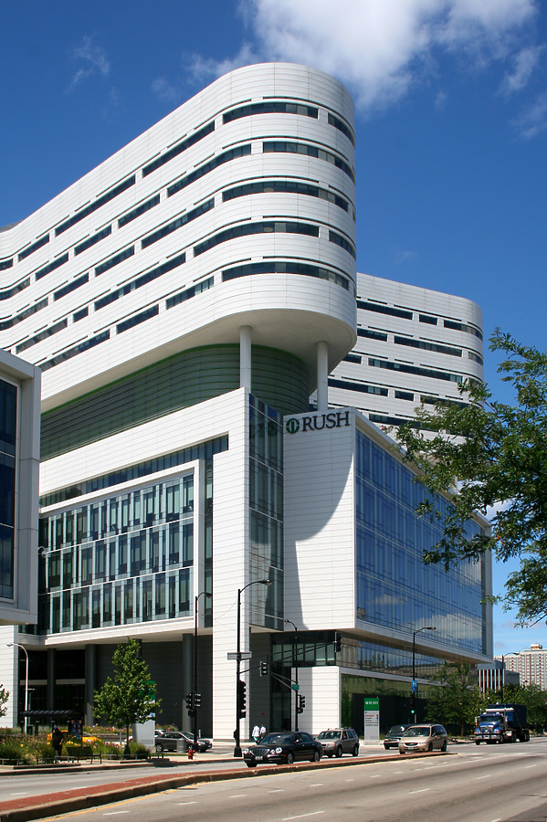 Rush Hospital, East Tower by Marshall Gerometta