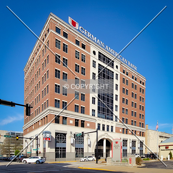 German American Bank Building by Ryan Hildebrand