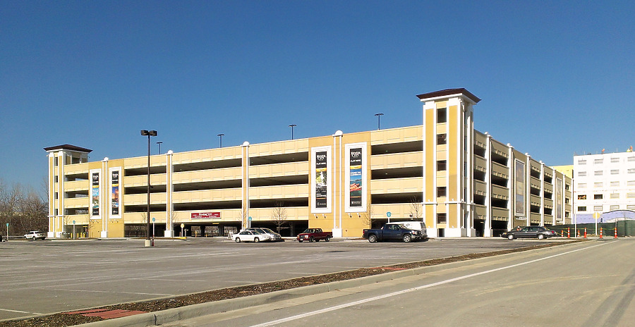 Saint Louis River City Casino Parking Garage by Ryan Hildebrand