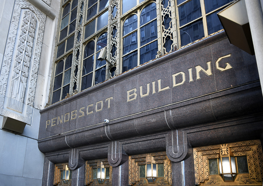 Penobscot Building by John W. Cahill