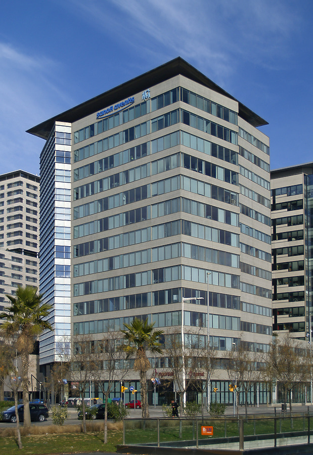 Torre Diagonal Mar by Cesar Serrano