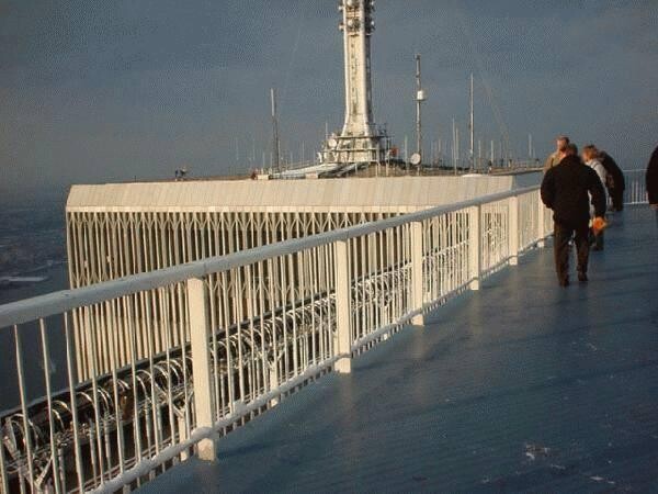 On top of the World Trade Center