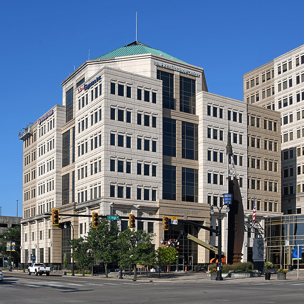 One Renaissance Center by John W. Cahill