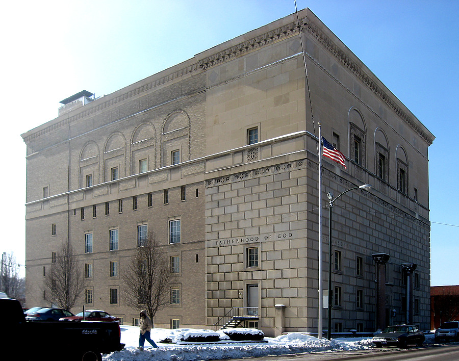 Springfield Masonic Center by United States Public Domain/ Nyttend