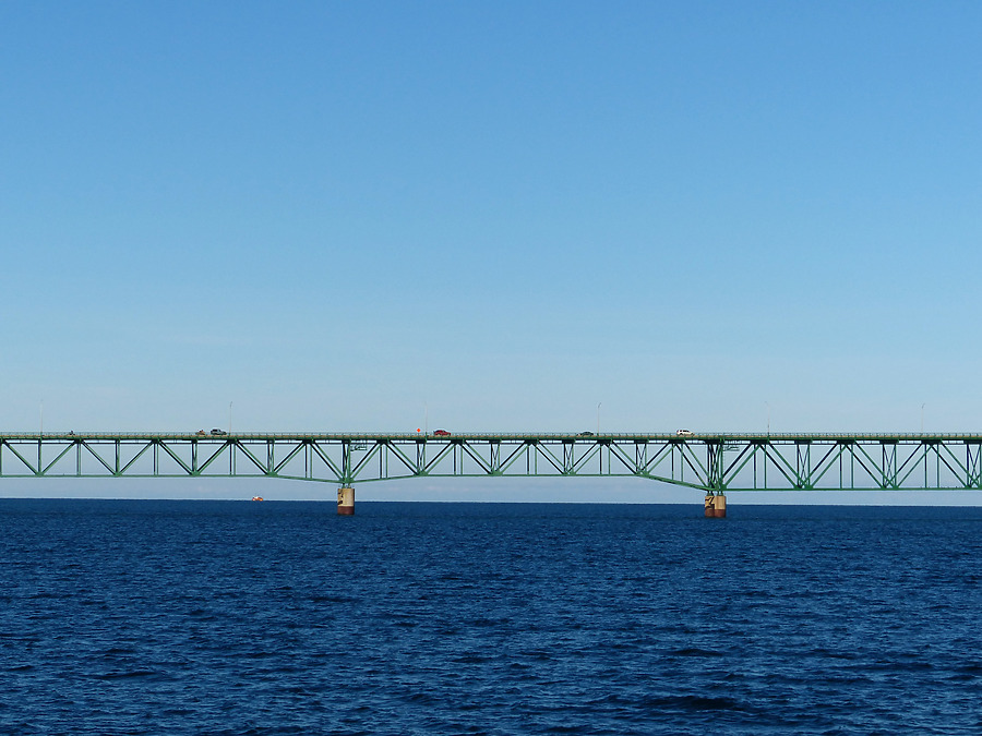 Mackinac Bridge by Nate Lindsey