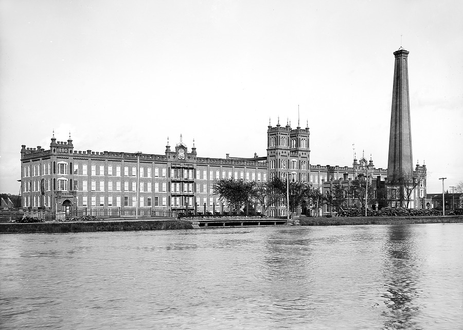 Sibley Cotton Mills by Library of Congress, Prints and Photographs Division, Detroit Publishing Company