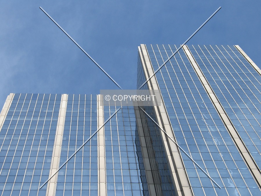 Blue Tower by Emmanuel D.