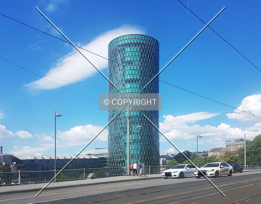 Westhafen Tower by Nephilim